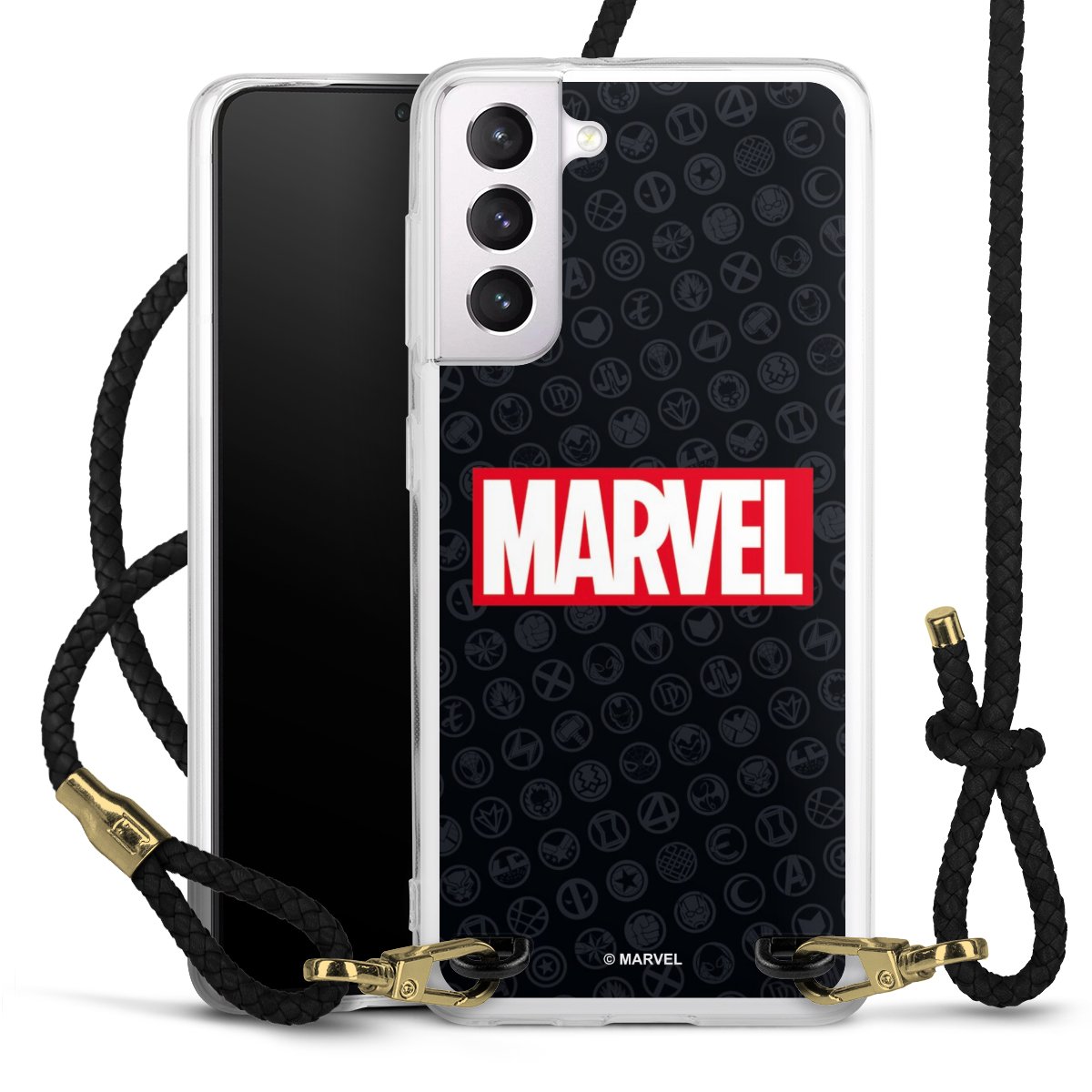 Marvel Logo Black Red 