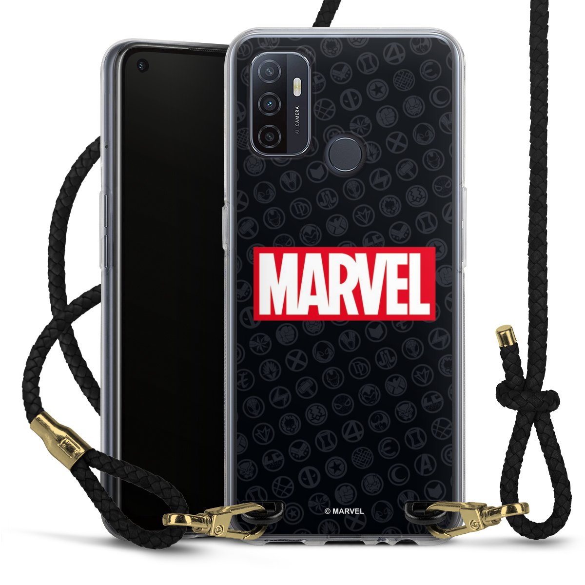 Marvel Logo Black Red 