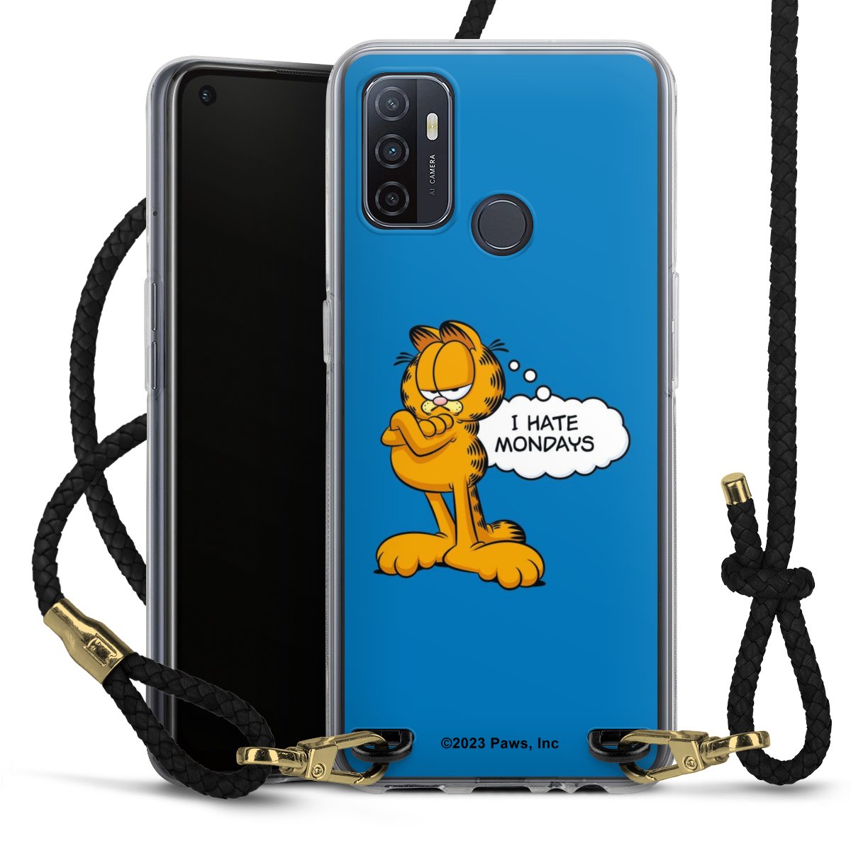 Garfield Je déteste les lundis Bleu