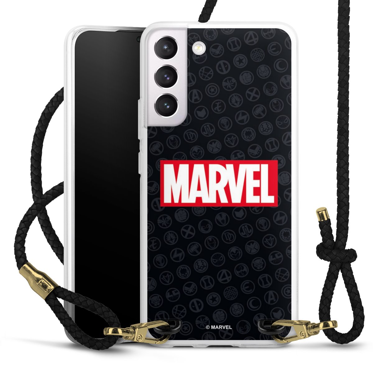 Marvel Logo Black Red 