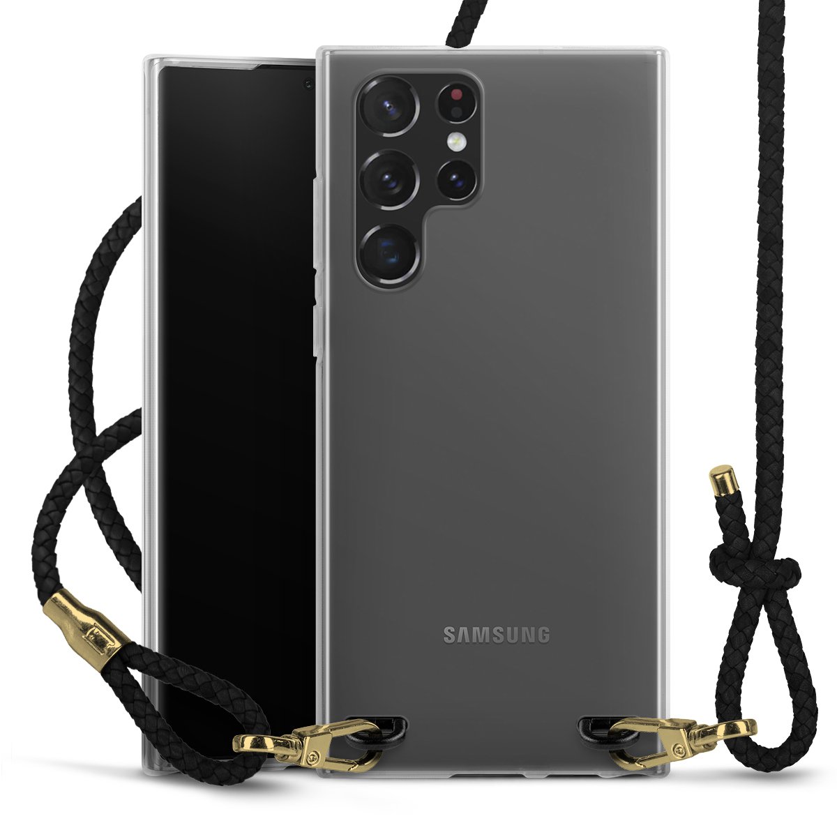 New Carry Case Transparent für Samsung Galaxy S22 Ultra