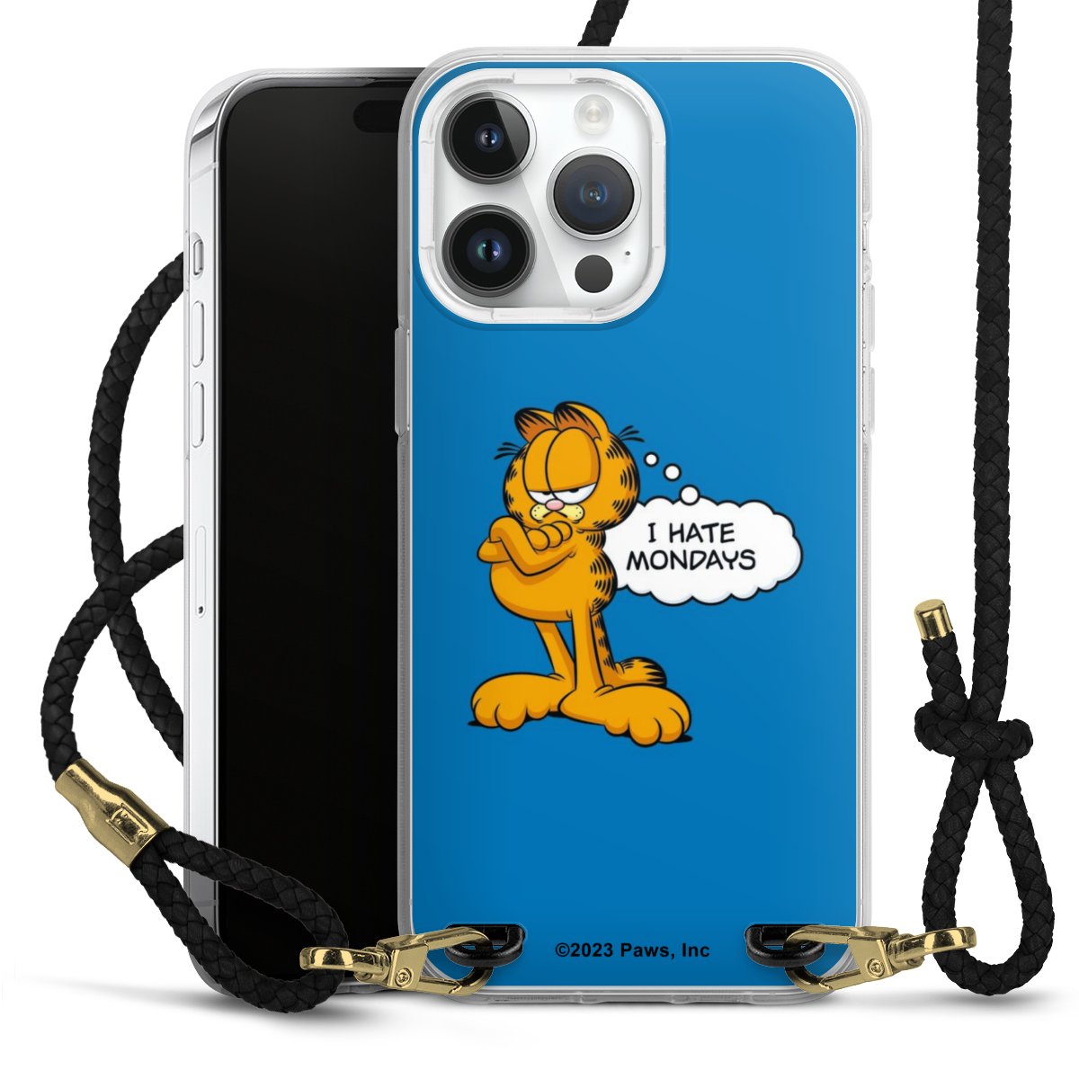 Garfield Je déteste les lundis Bleu
