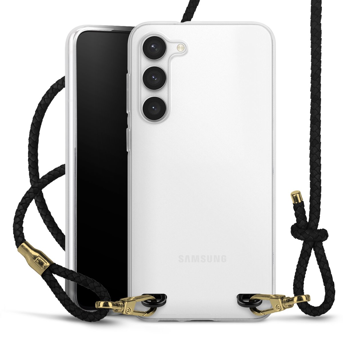 New Carry Case Transparent für Samsung Galaxy S23+