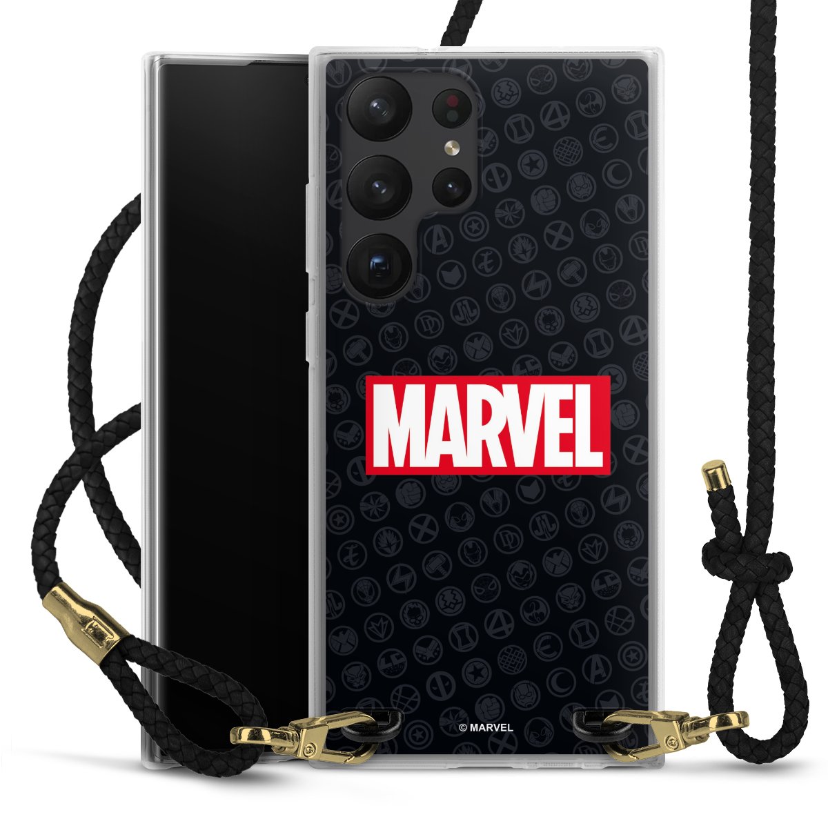 Marvel Logo Black Red 