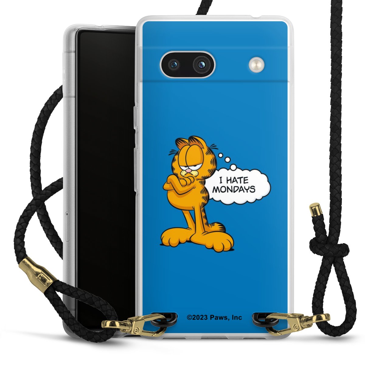 Garfield Ik haat maandagen blauw