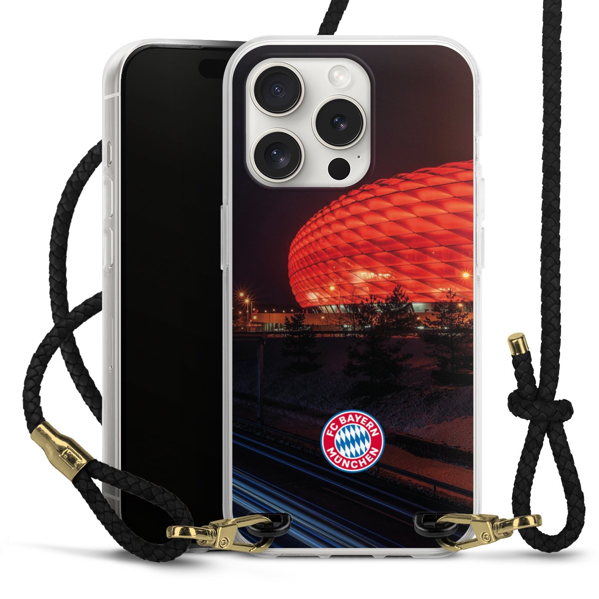 Allianz Arena bei Nacht FCB