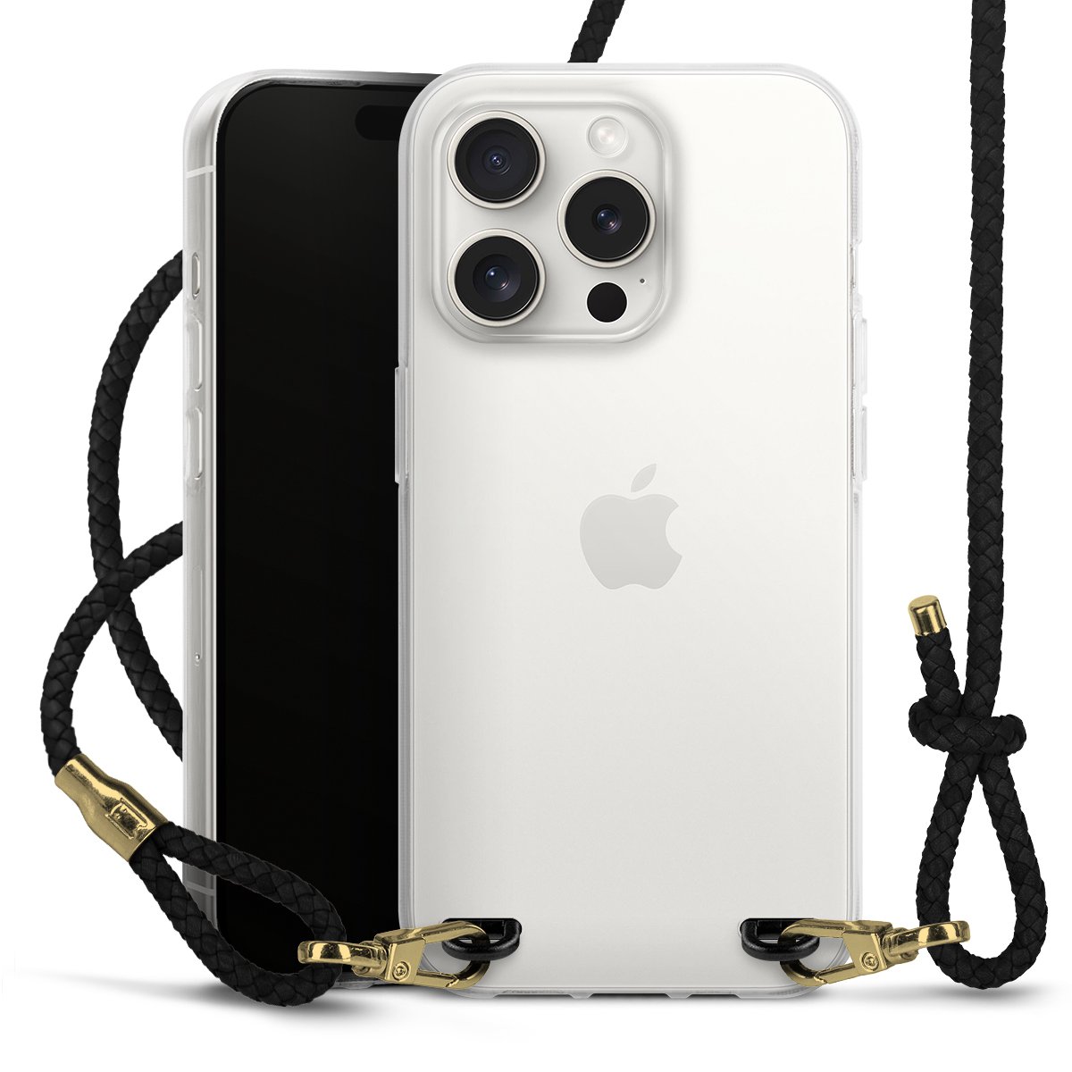New Carry Case Transparent für Apple iPhone 15 Pro