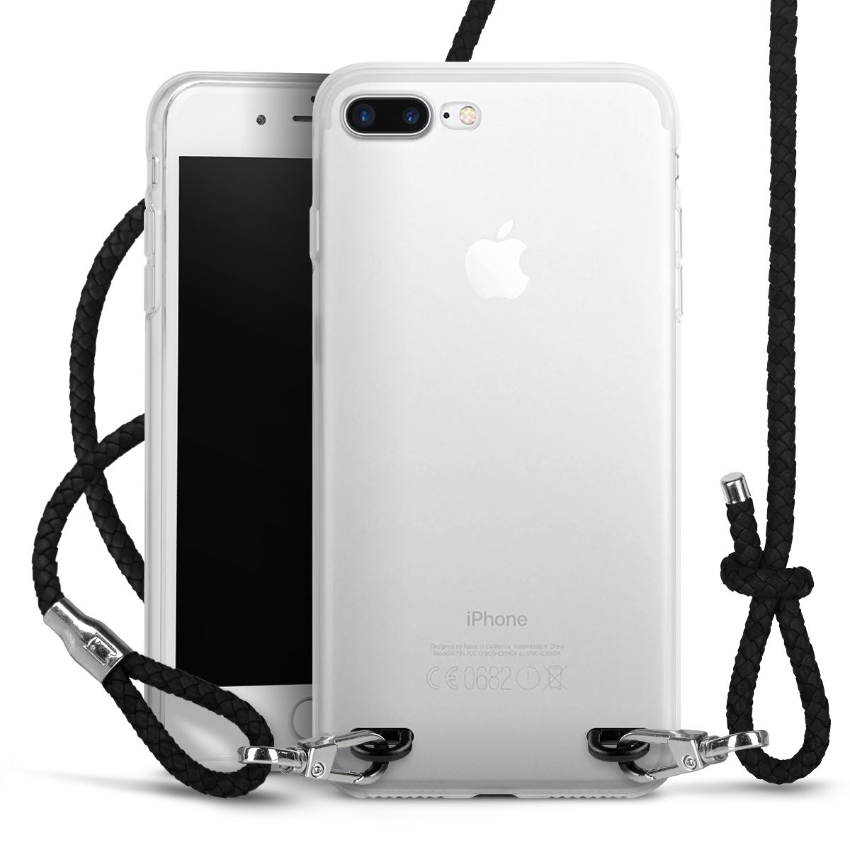 New Carry Case Transparent per Apple iPhone 7 Plus