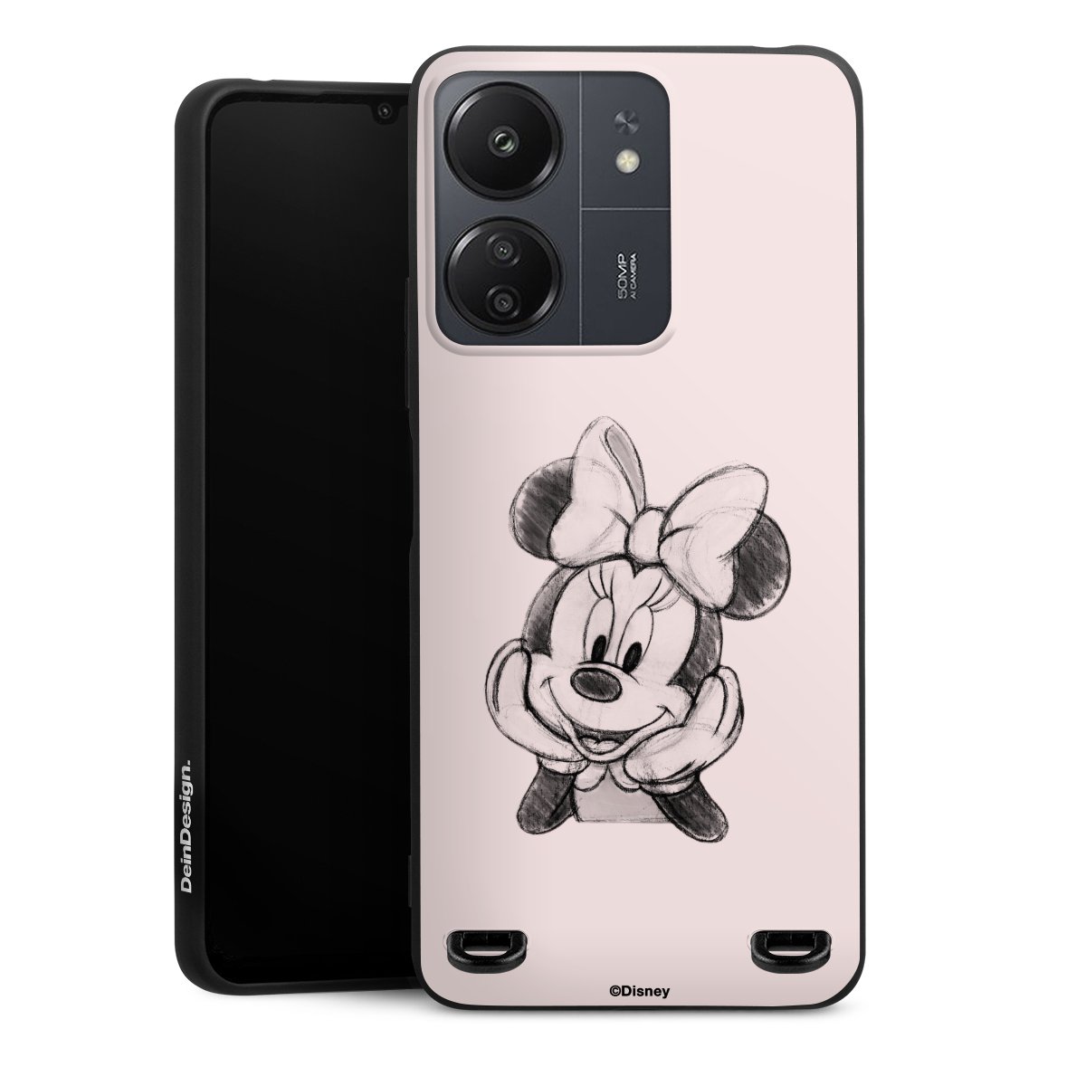Minnie Posieren Sitzen