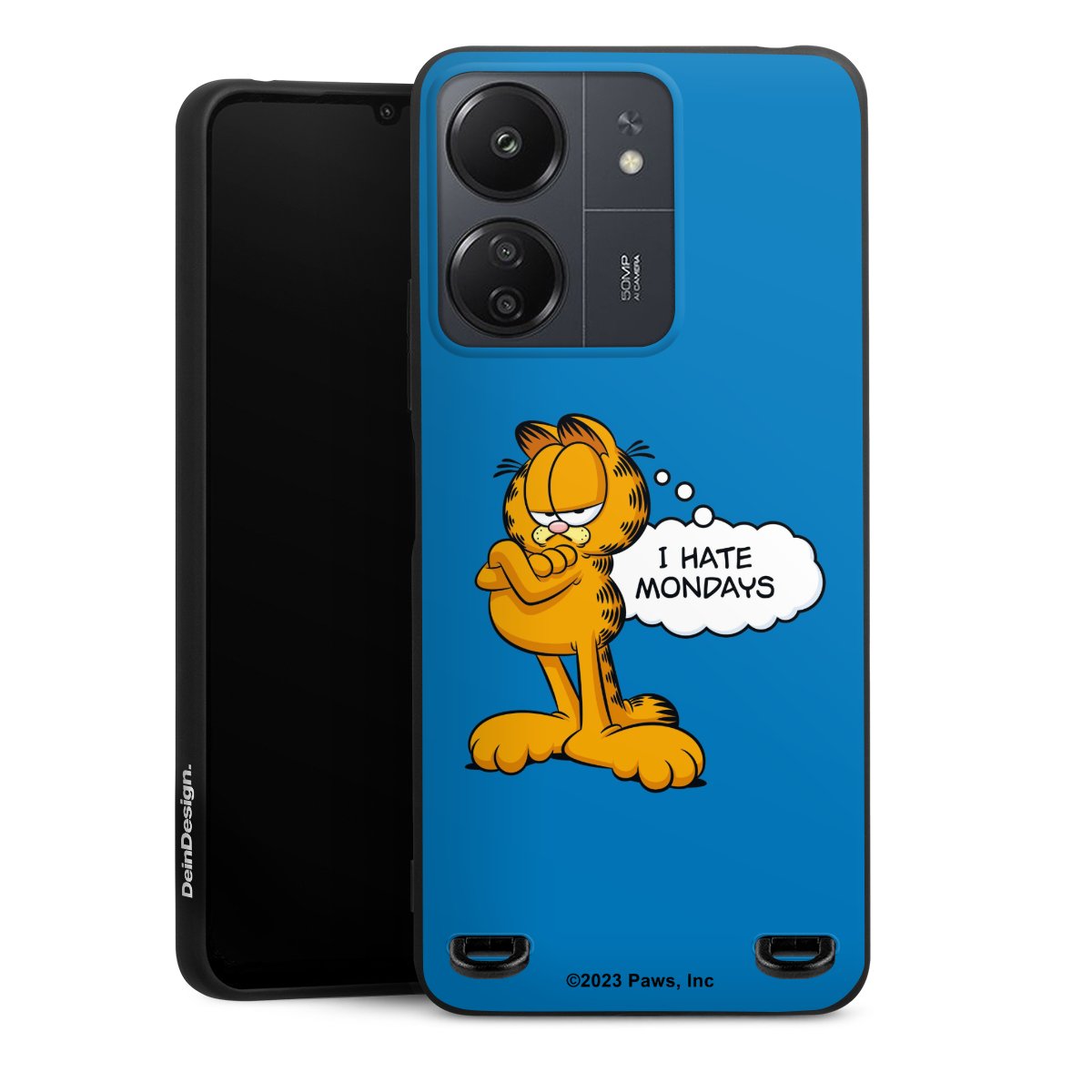 Garfield Je déteste les lundis Bleu