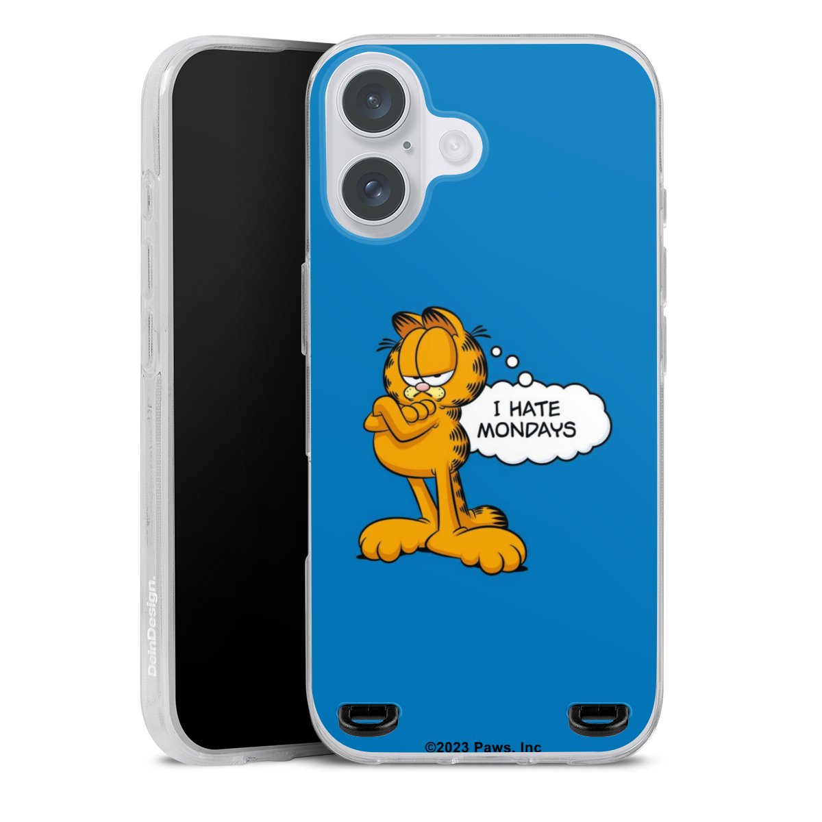 Garfield Je déteste les lundis Bleu