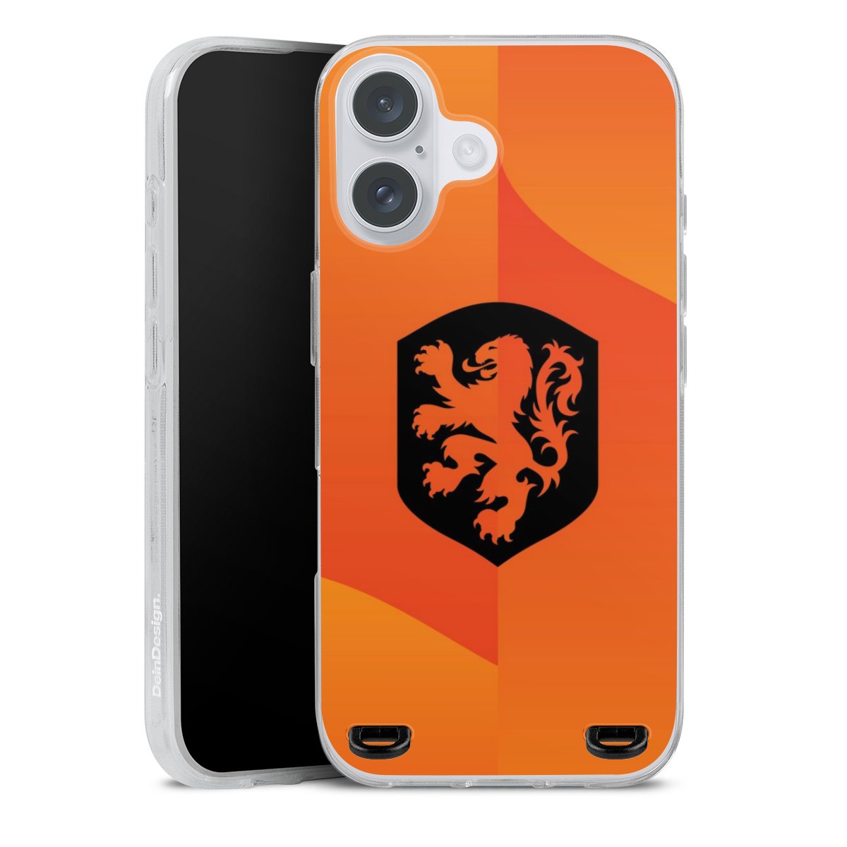 Nederlands Elftal Zwart Logo