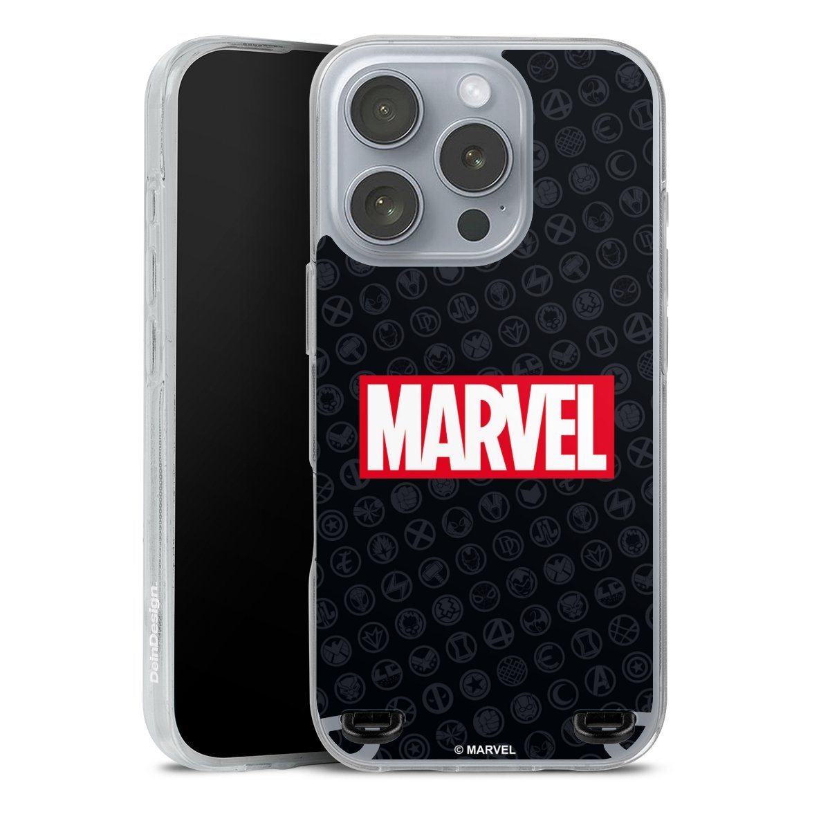 Marvel Logo Noir Rouge