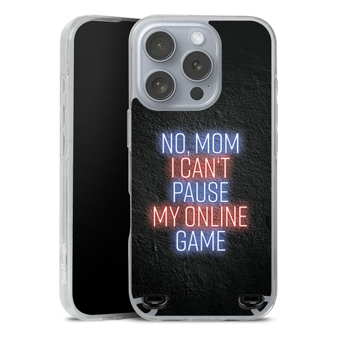 NO, MOM I CAN´T PAUSE MY ONLINE GAME
