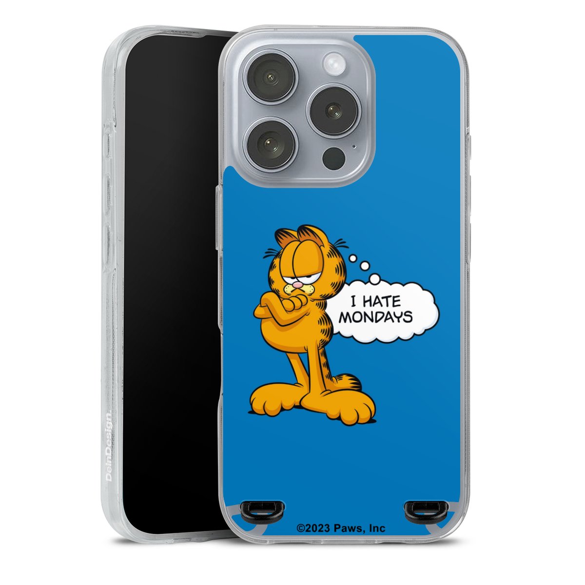 Garfield Je déteste les lundis Bleu