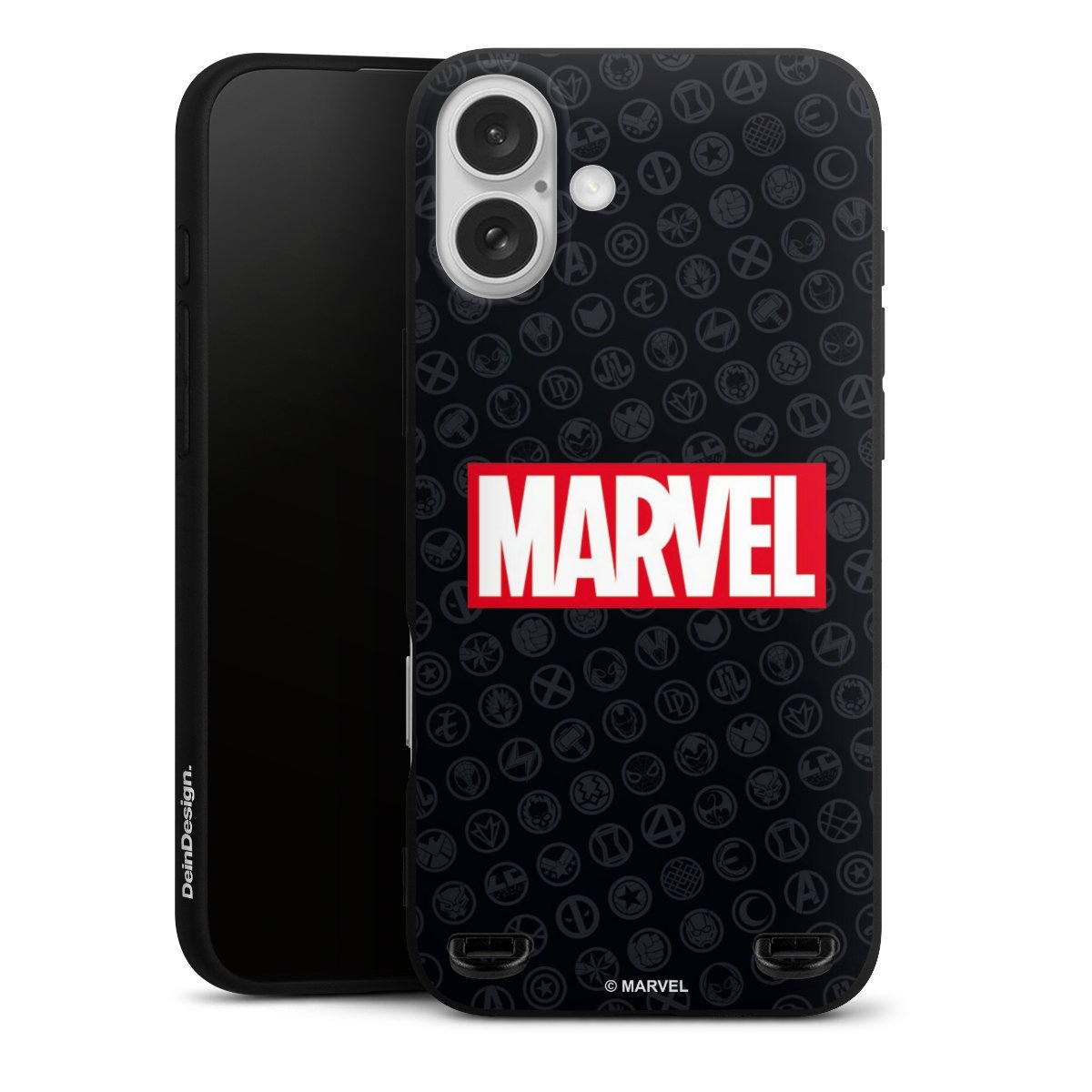 Marvel Logo Zwart Rood