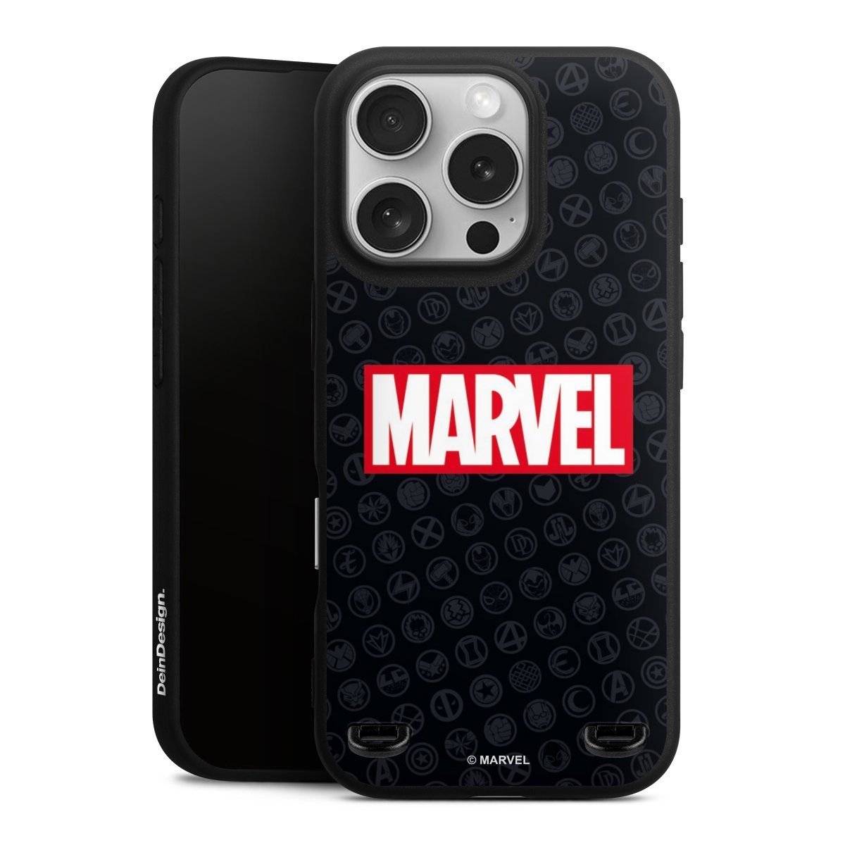 Marvel Logo Noir Rouge