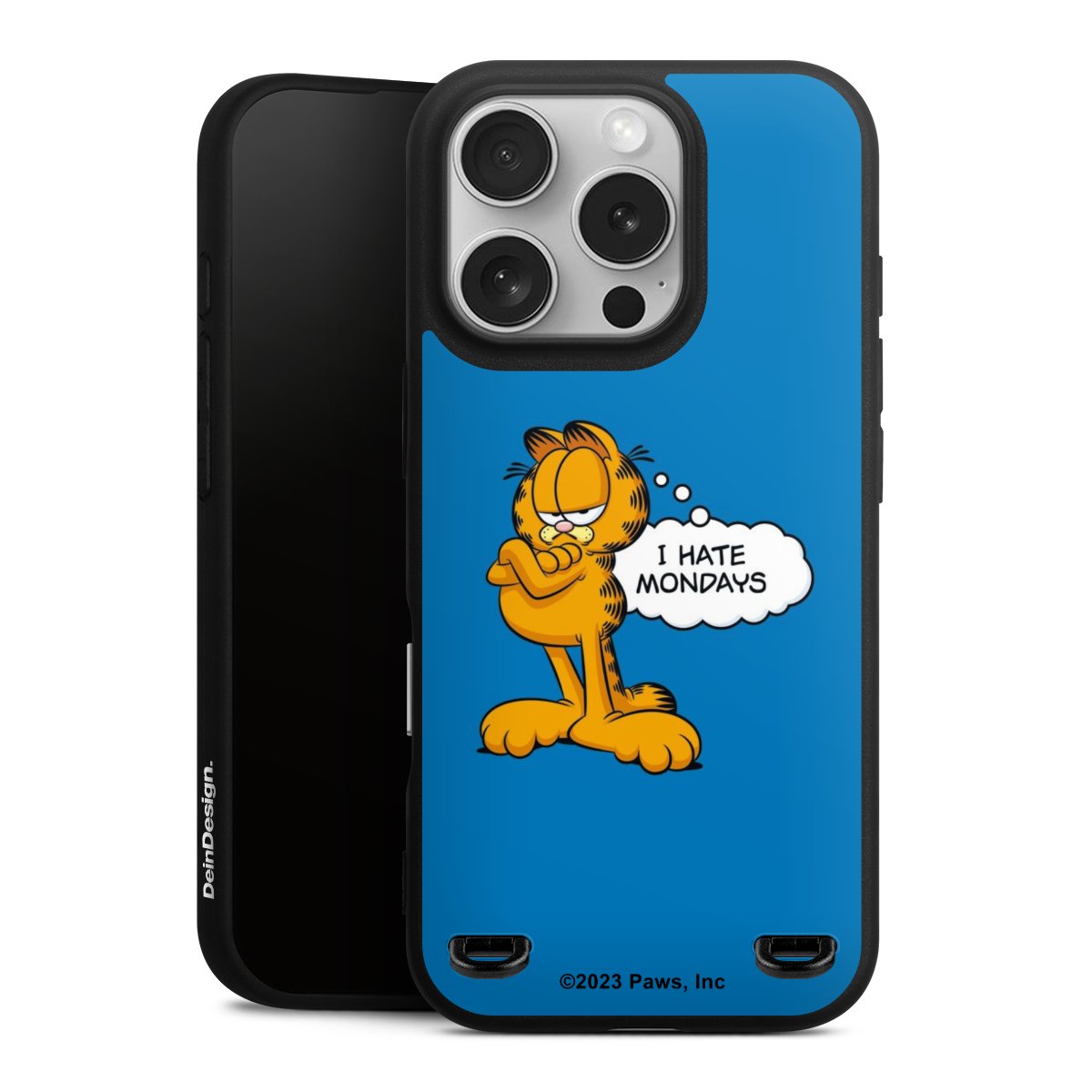 Garfield Je déteste les lundis Bleu