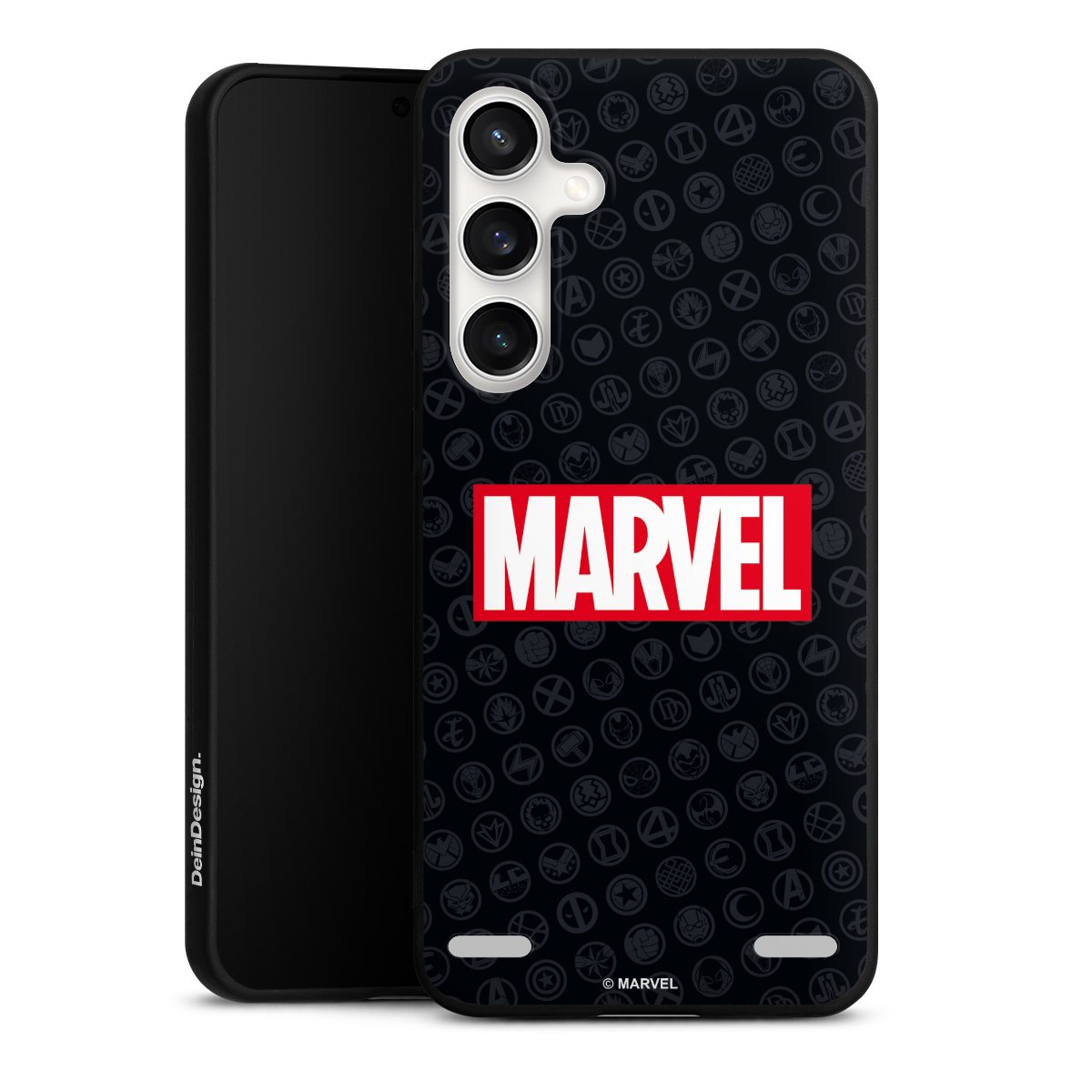 Marvel Logo Zwart Rood