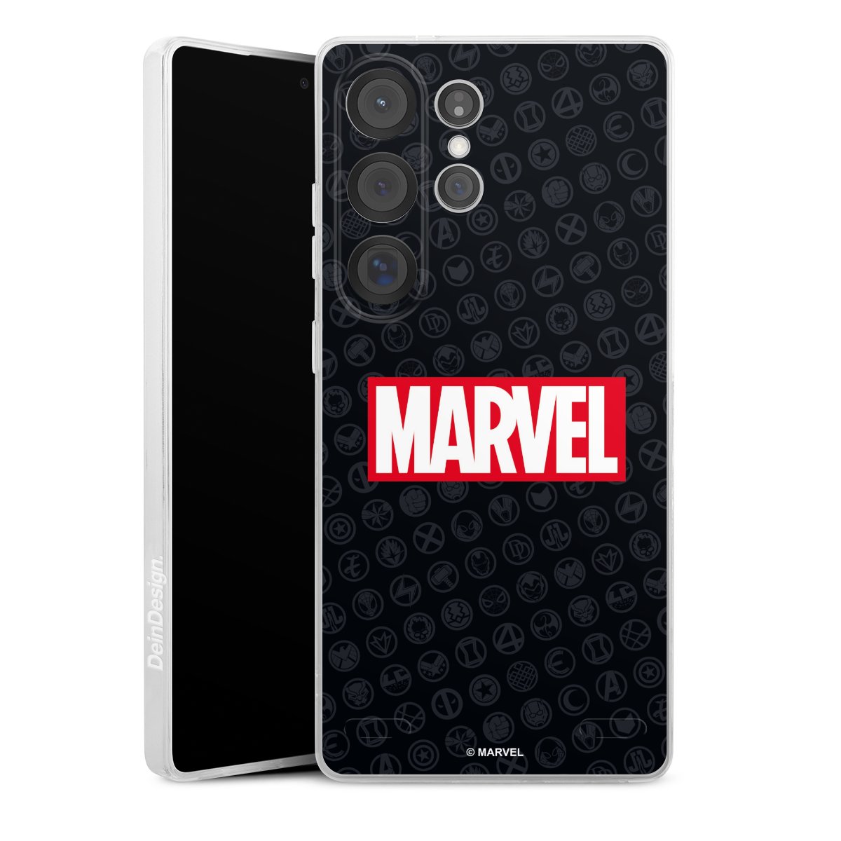 Marvel Logo Black Red 