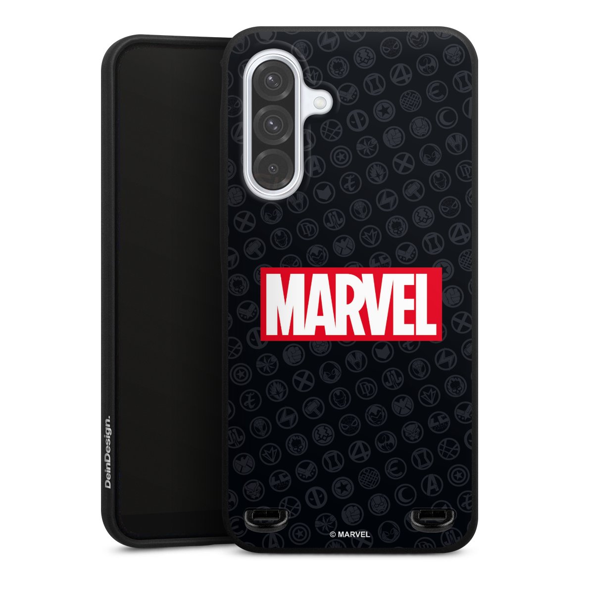 Marvel Logo Zwart Rood