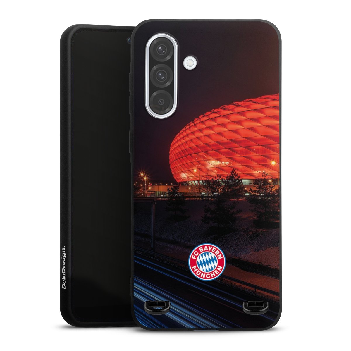 Allianz Arena bei Nacht FCB