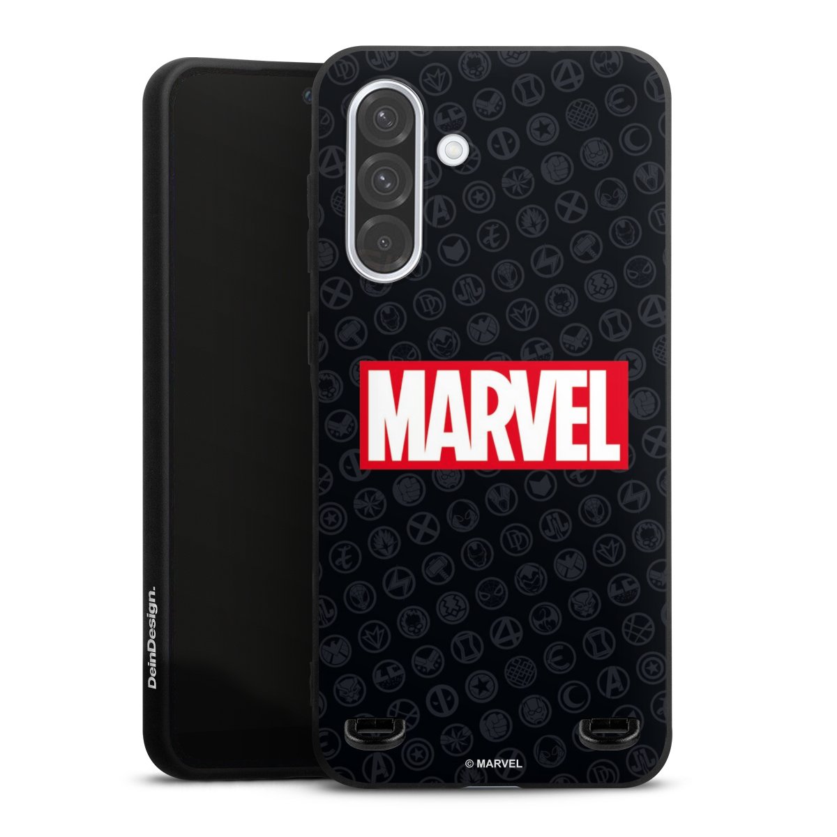 Marvel Logo Black Red 