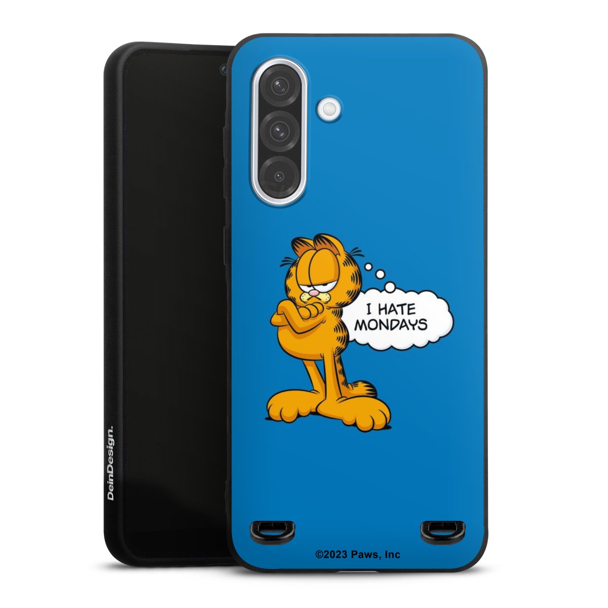 Garfield Ik haat maandagen blauw