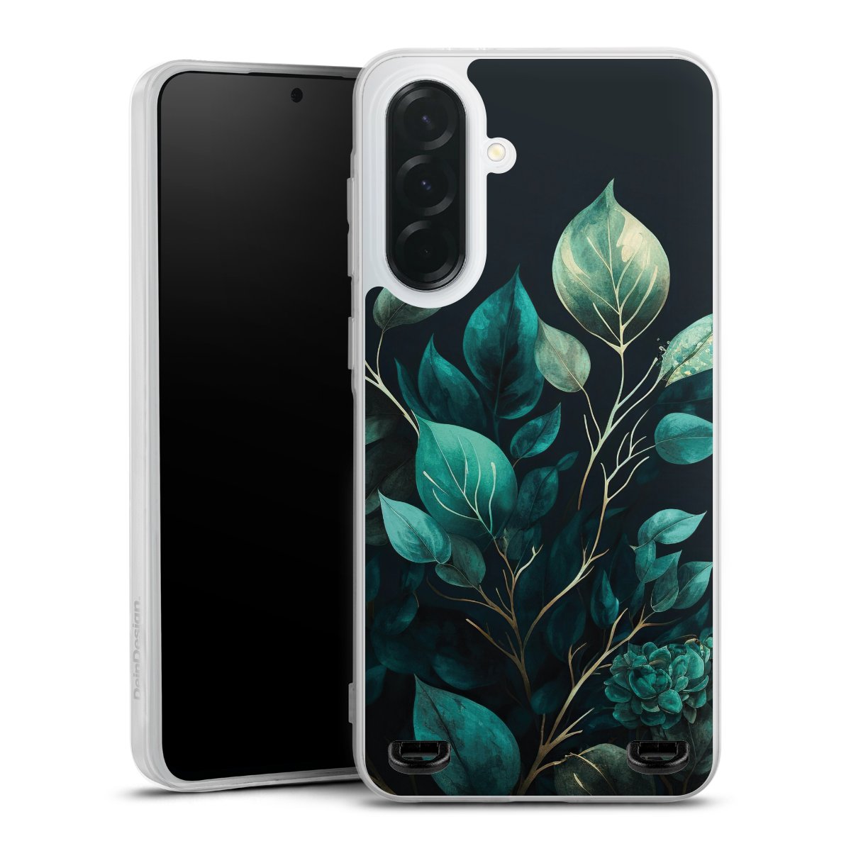 Eukalyptus dunkler Hintergrund