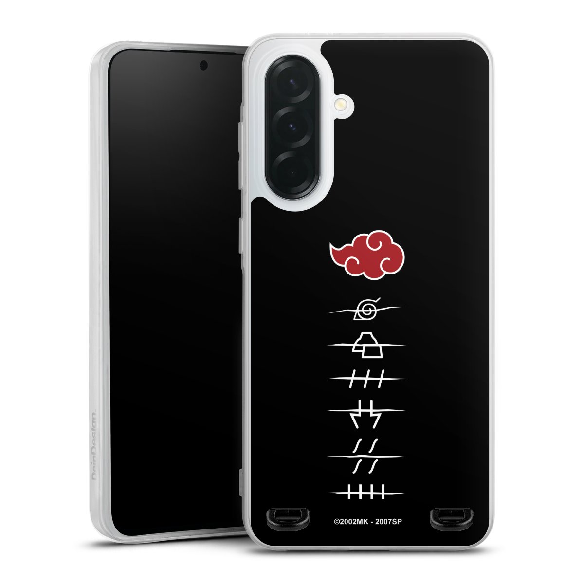 Symboles des membres de l'Akatsuki noirs