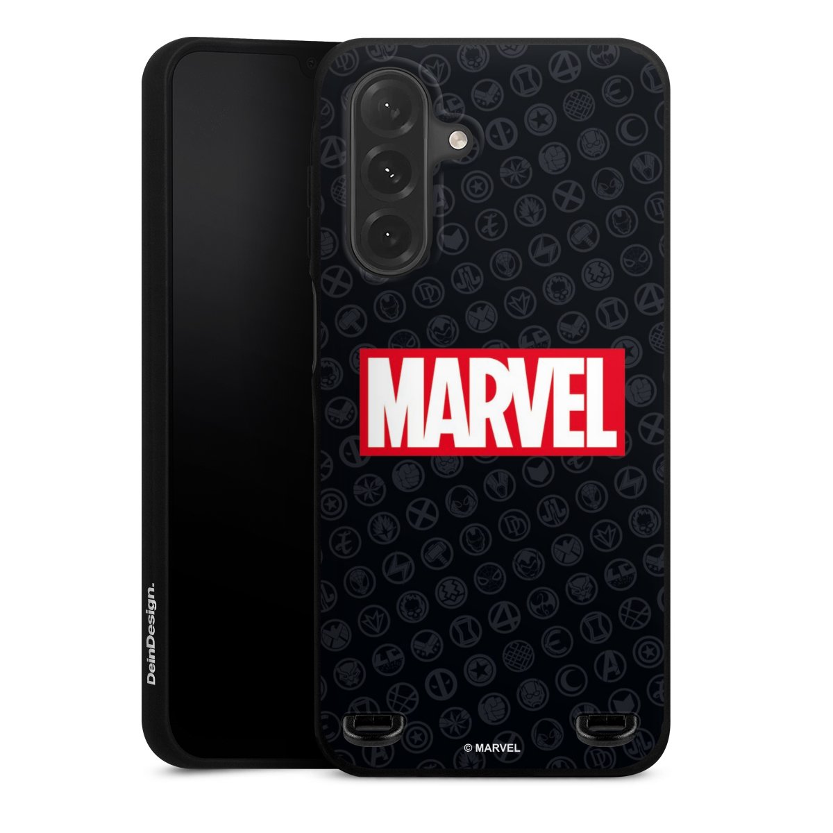 Marvel Logo Zwart Rood