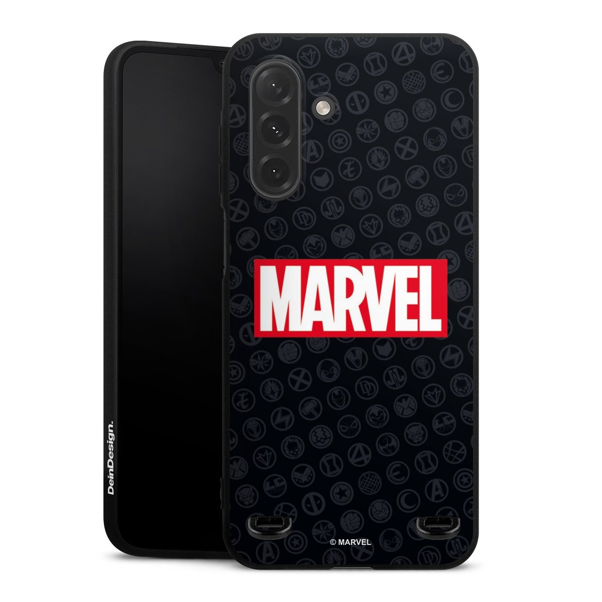 Marvel Logo Zwart Rood