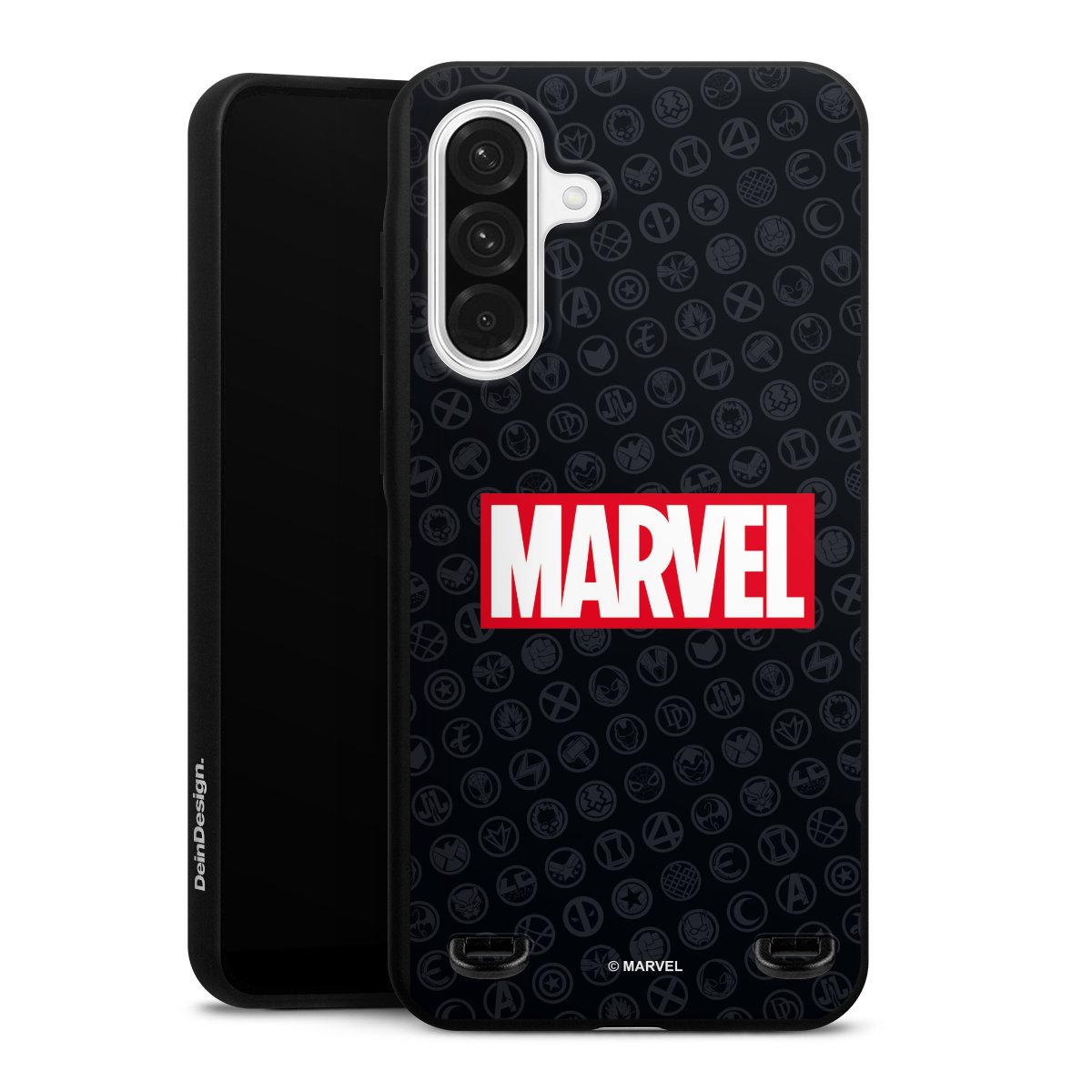 Marvel Logo Zwart Rood