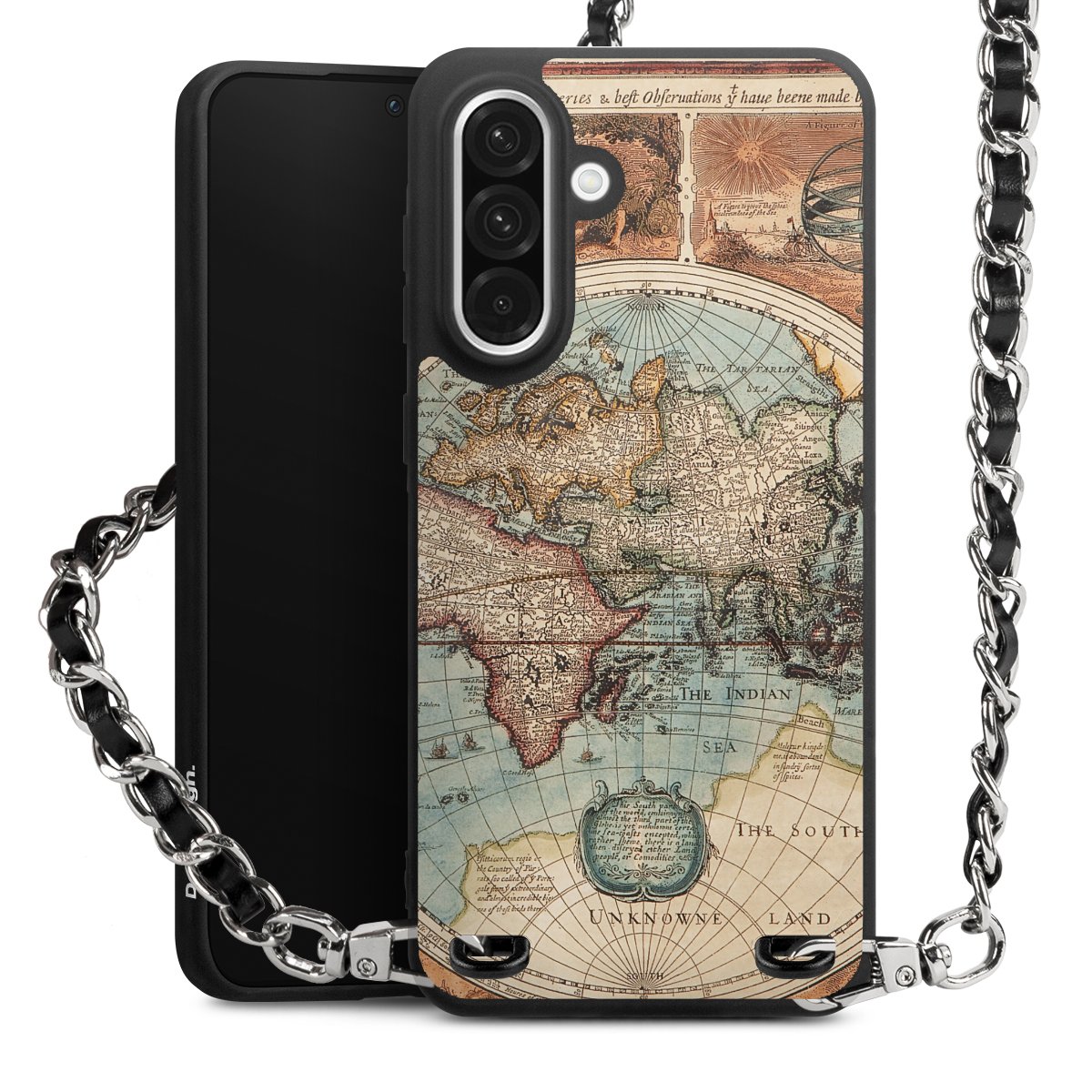 Mappa del mondo vintage