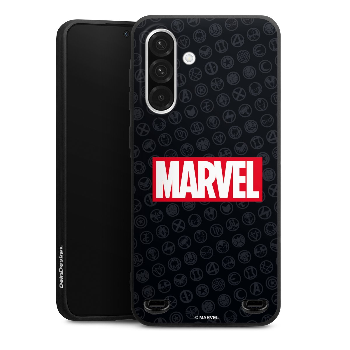 Marvel Logo Black Red 