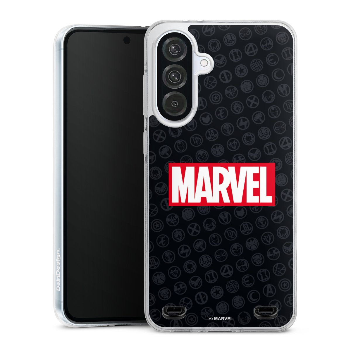 Marvel Logo Zwart Rood