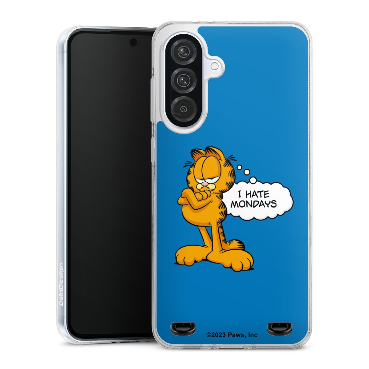 Garfield Ik haat maandagen blauw