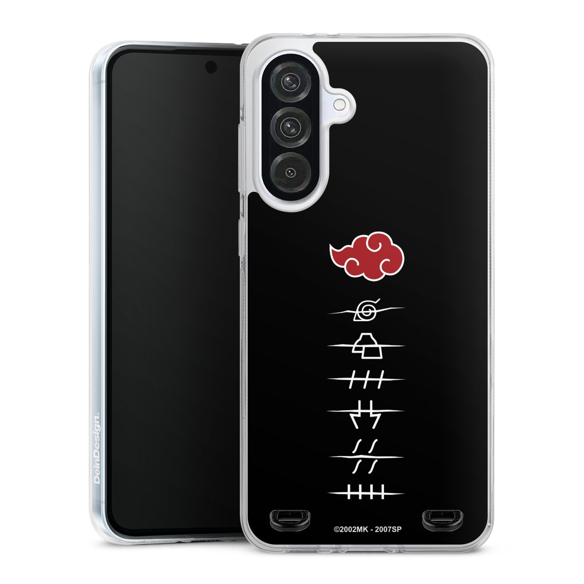 Symboles des membres de l'Akatsuki noirs