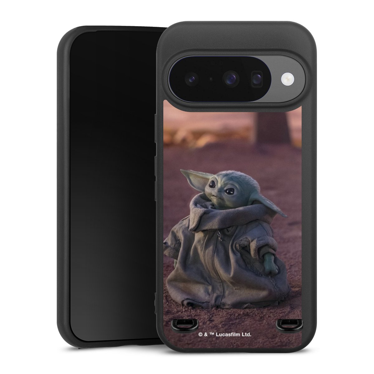 The Child schaut nach oben