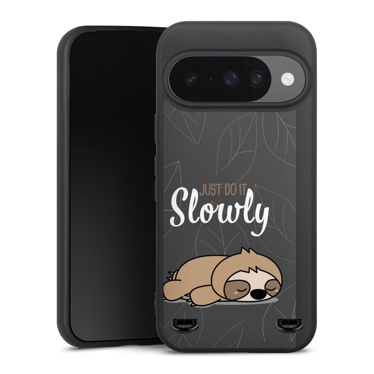Just Do It Slowly Sloth Grey