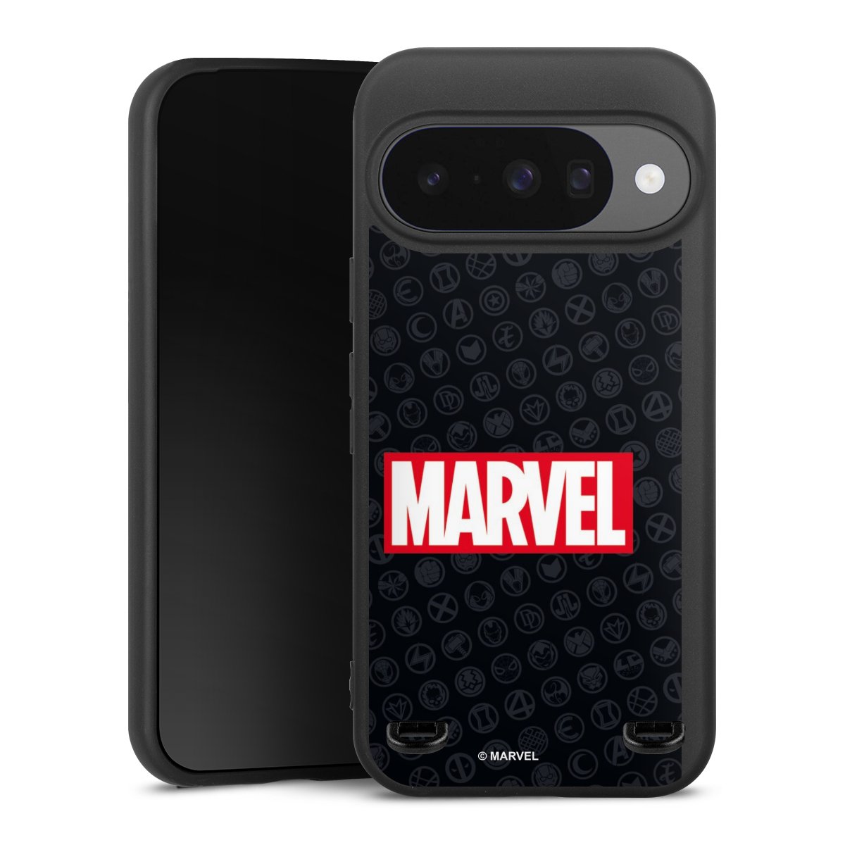 Marvel Logo Zwart Rood