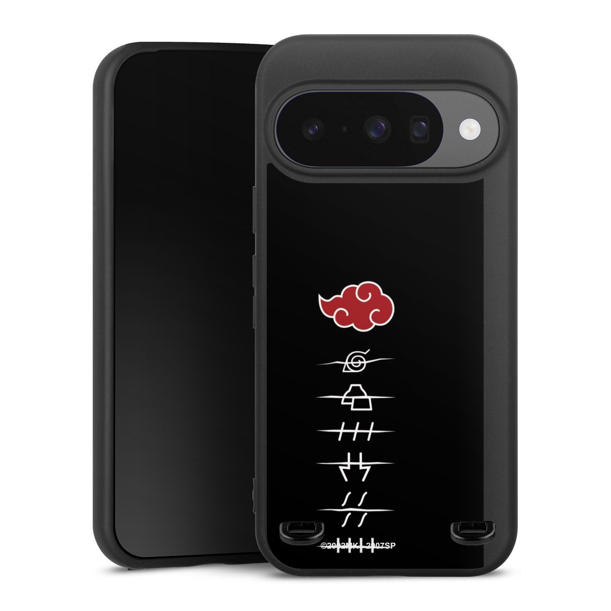 Symboles des membres de l'Akatsuki noirs