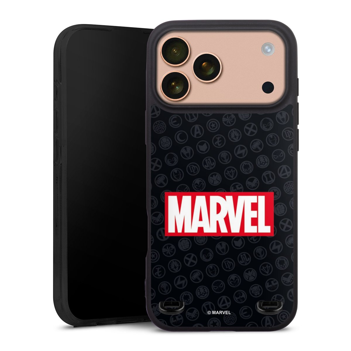 Marvel Logo Zwart Rood