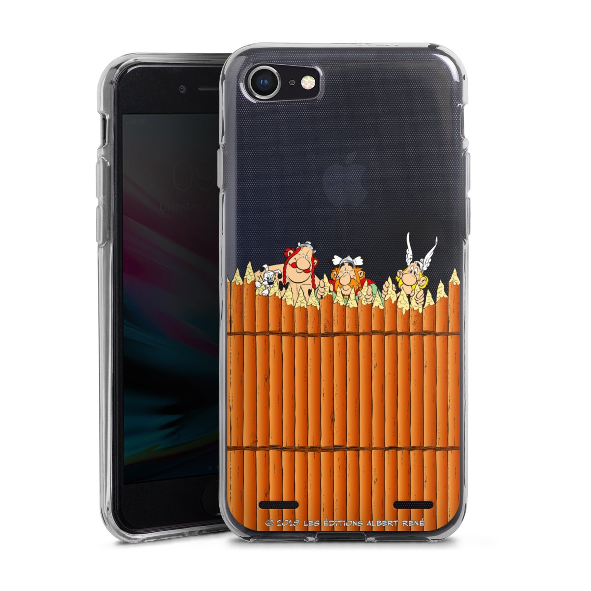 Gaulois Derrière Palissade Transparent