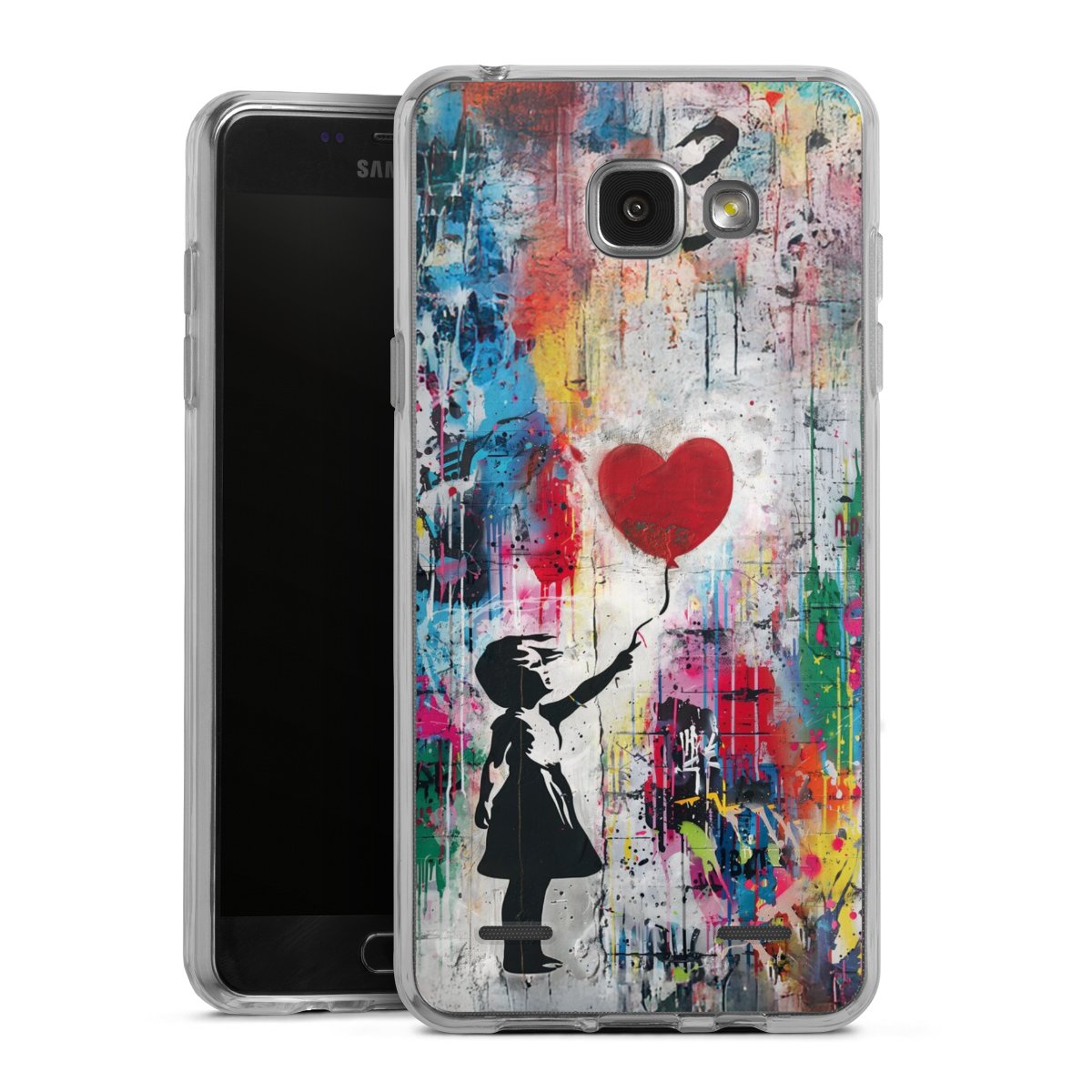 Balloon Girl Colorful