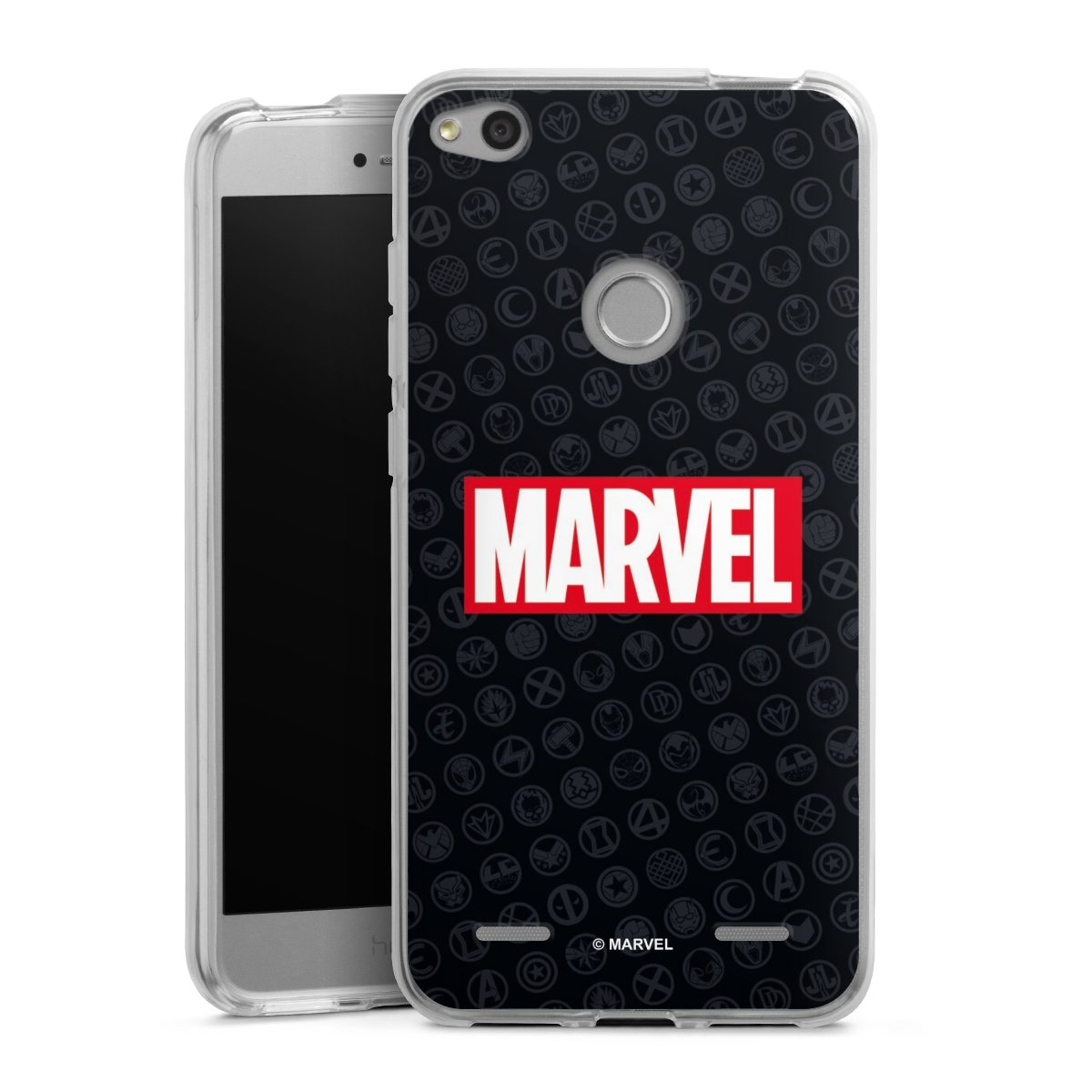 Marvel Logo Black Red 