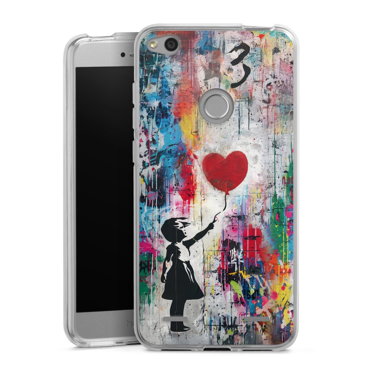 Balloon Girl Colorful