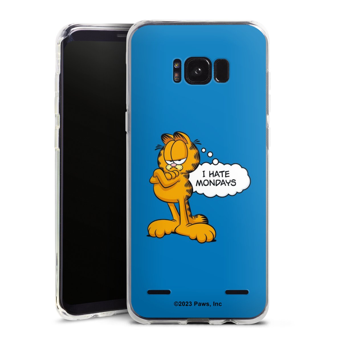 Garfield Ik haat maandagen blauw