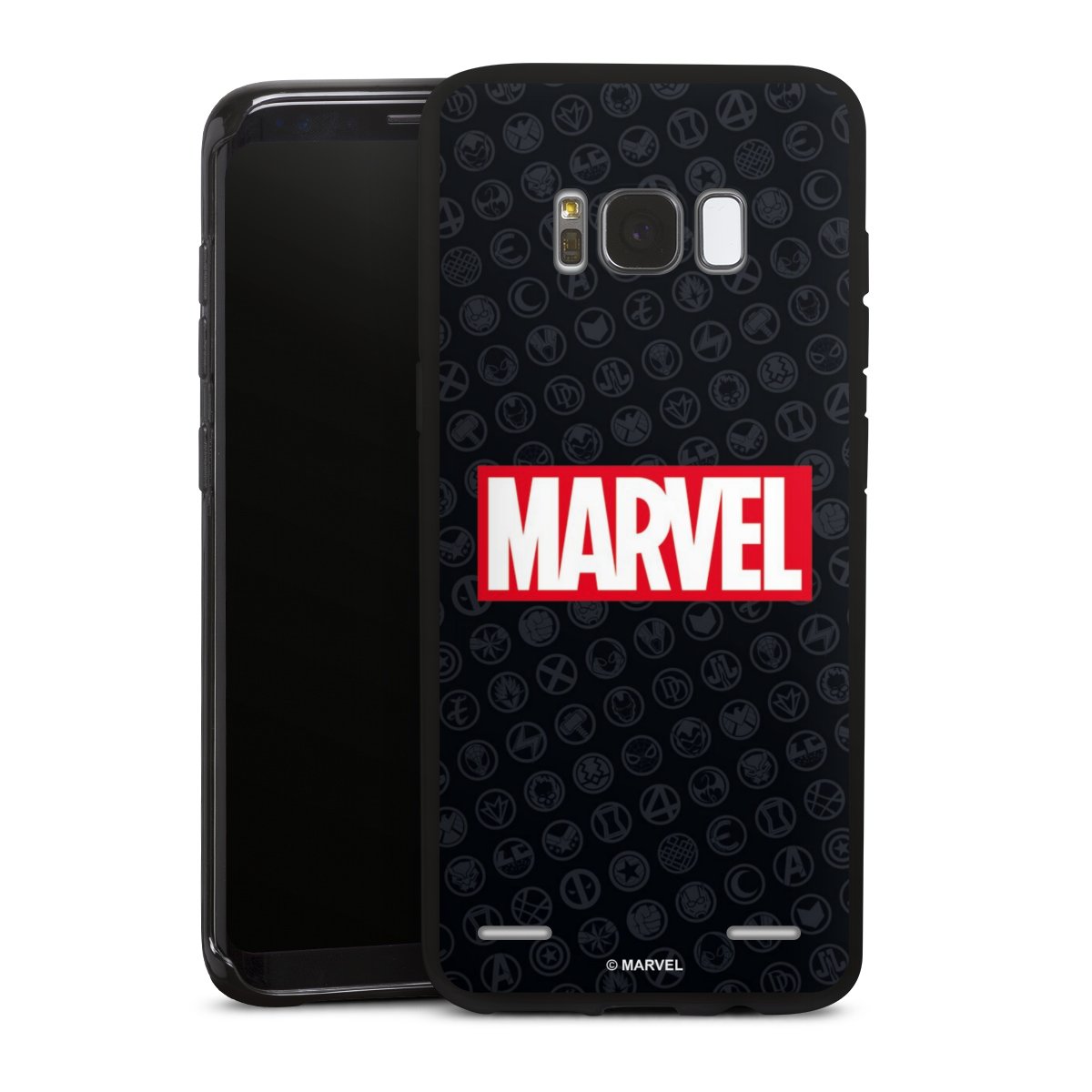 Marvel Logo Black Red 