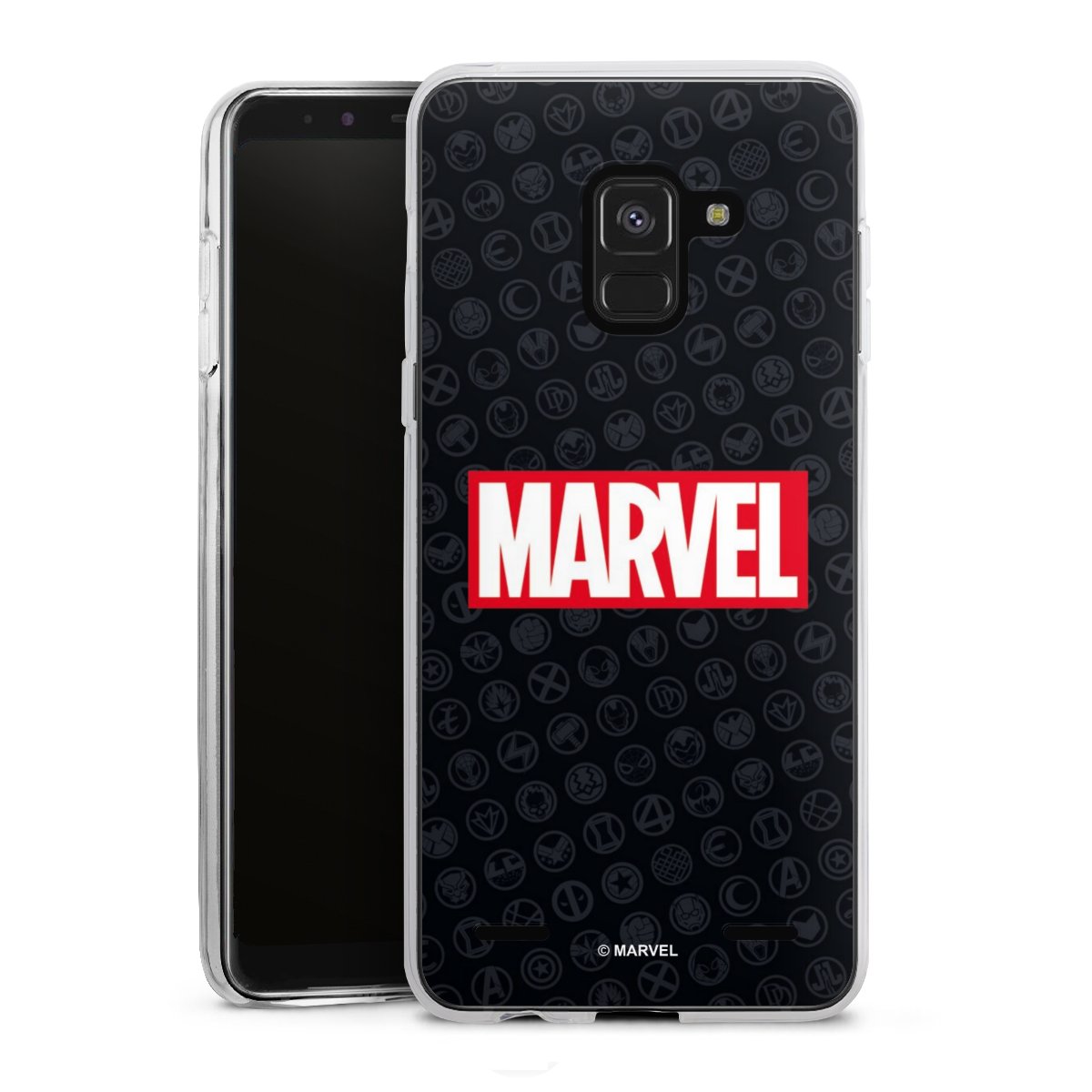 Marvel Logo Black Red 